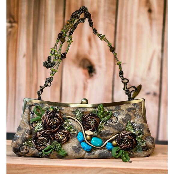 Y2K Mary Frances Retired "Born To Be Wild” Shoulder Bag